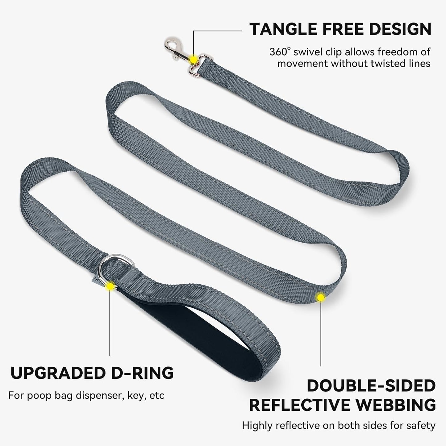 Heavy Duty Nylon Dog Leash