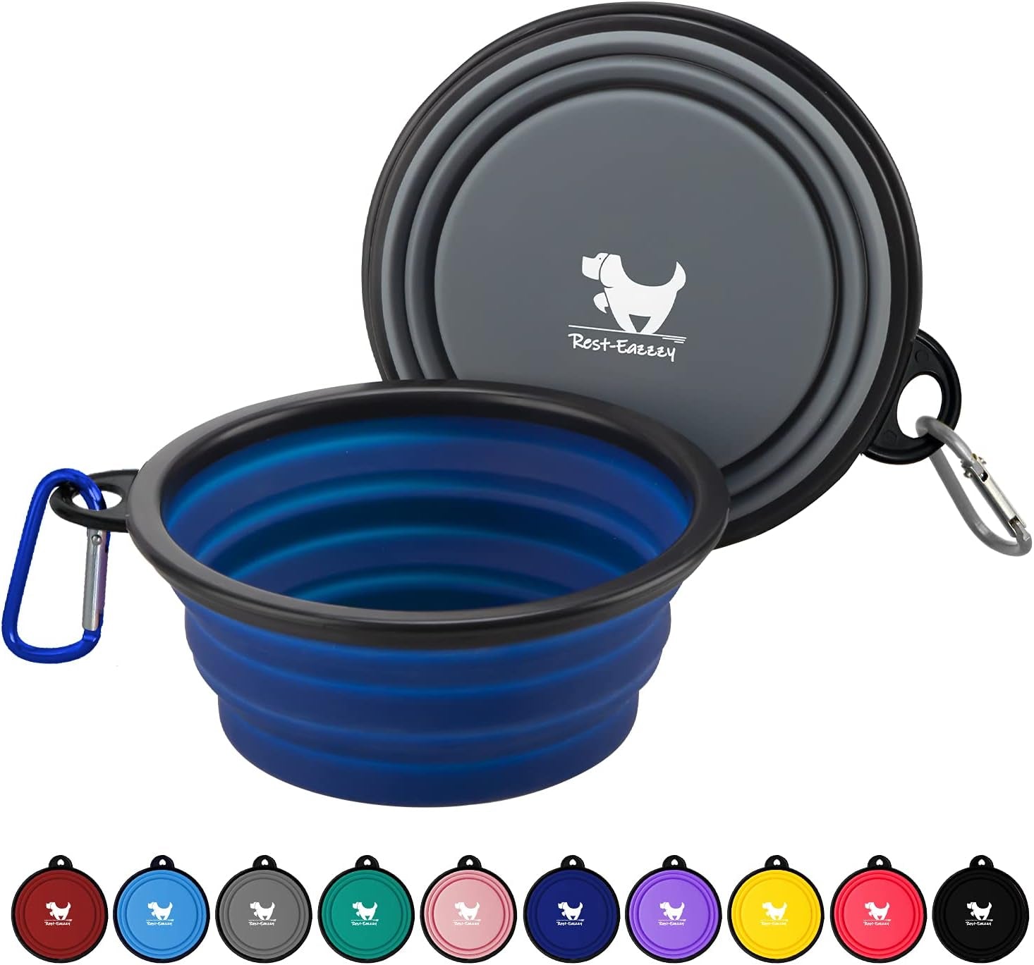 Collapsible Dog Bowls (2-Pack)