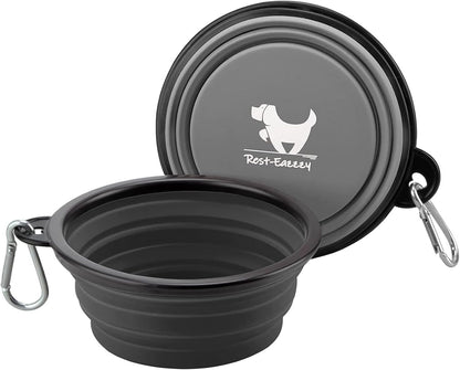 Collapsible Dog Bowls (2-Pack)