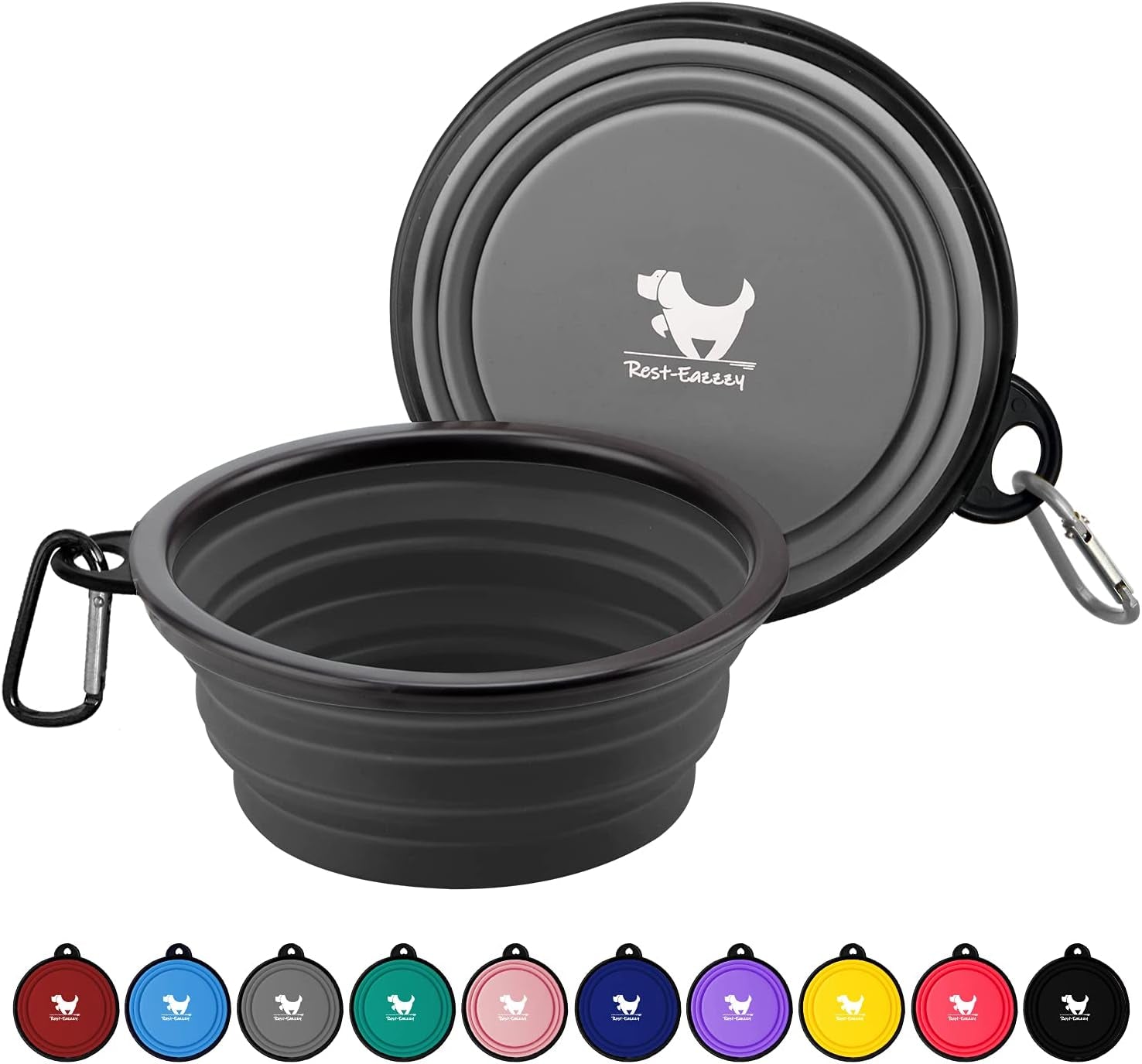 Collapsible Dog Bowls (2-Pack)