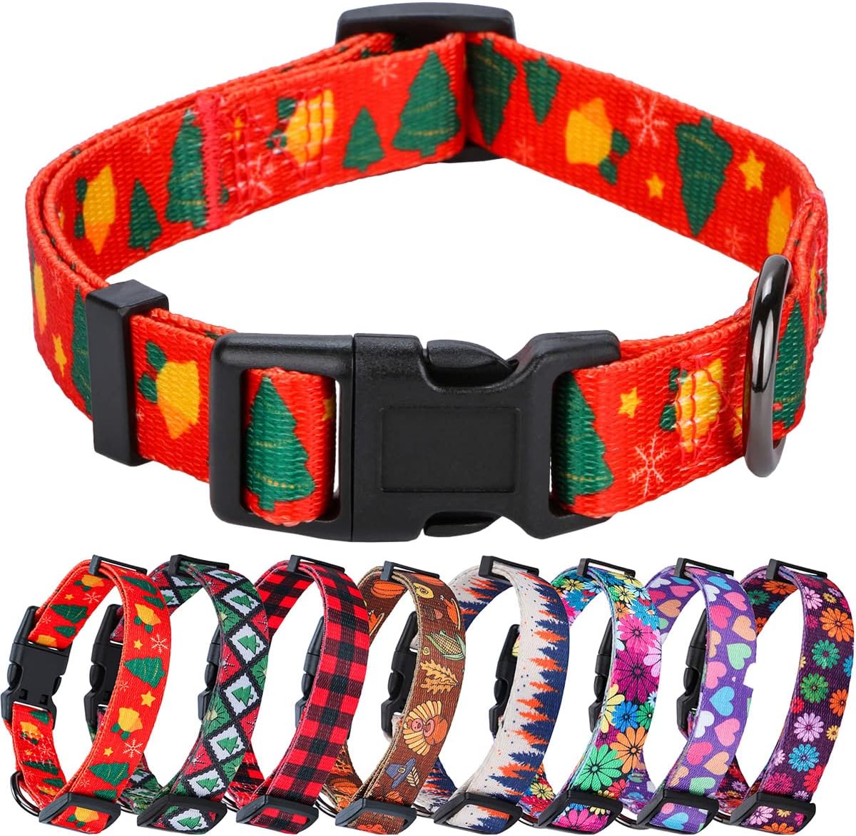 Charming Floral Dog Collar for Small Dogs - Perfect for Stylish Pups