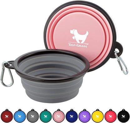 Collapsible Dog Bowls (2-Pack)