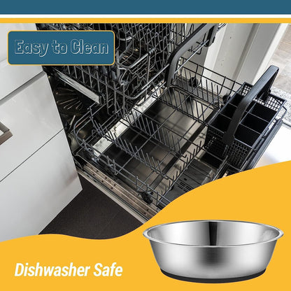 Lightweight Stainless Steel Pet Bowls