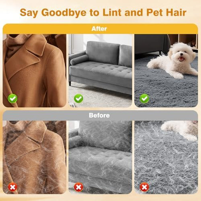 2Pcs Pet Hair Removal Gloves for Cats and Dogs