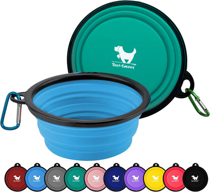 Collapsible Dog Bowls (2-Pack)