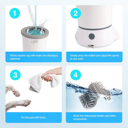 Automatic Dog Paw Washer Cup