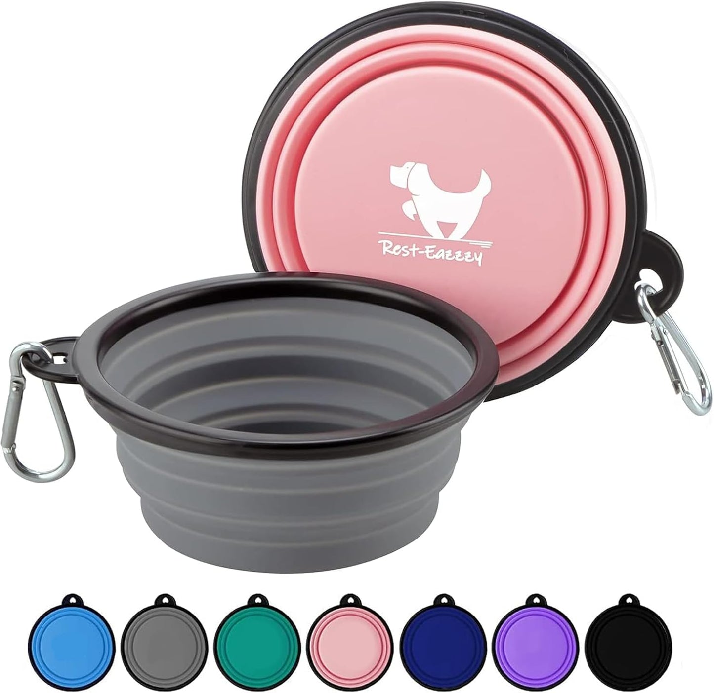 Collapsible Dog Bowls (2-Pack)