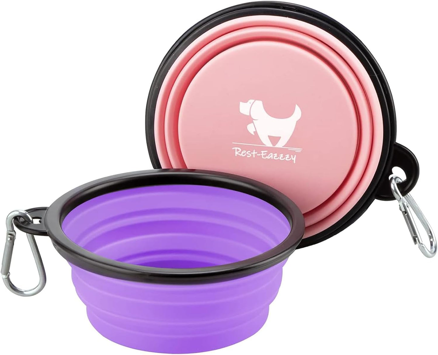 Collapsible Dog Bowls (2-Pack)